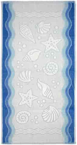 FLORA OCEAN RĘCZNIK 50x100 02 NIEBIESKI 380