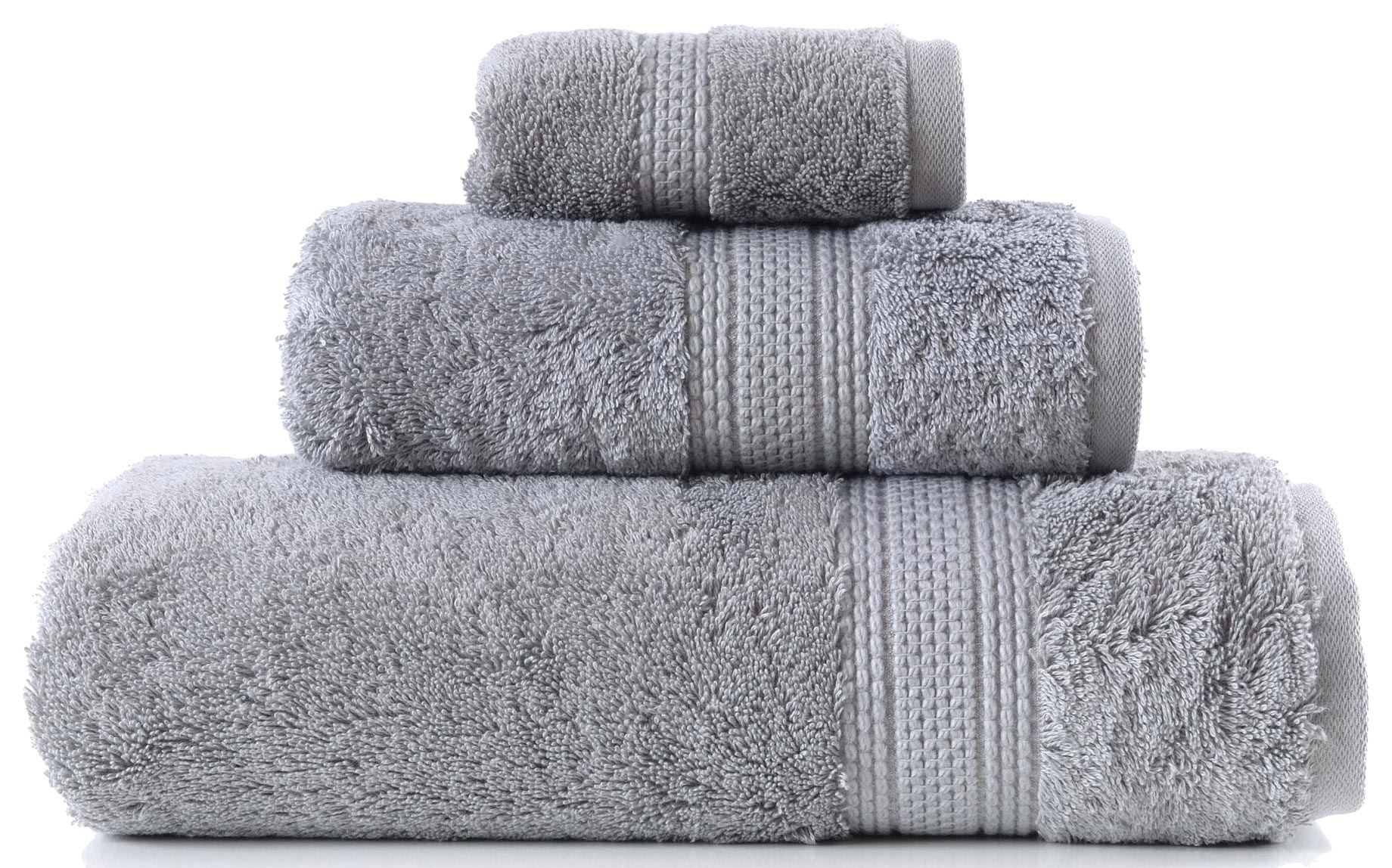 EGYPTIAN COTTON RĘCZNIK 70x140 STALOWY 600