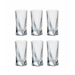 BOHEMIA QUADRO KIELISZEK LIKIER SHOT 050 KPL 6szt