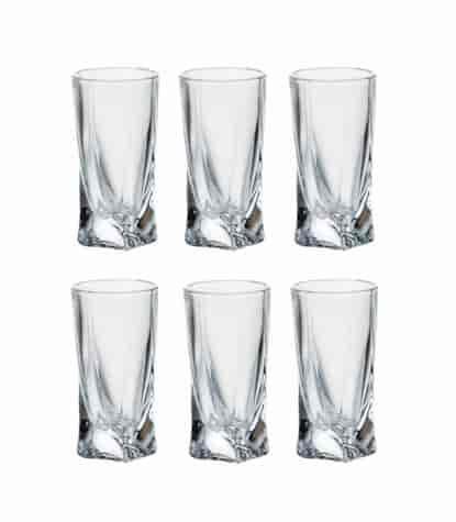 BOHEMIA QUADRO KIELISZEK LIKIER SHOT 050 KPL 6szt
