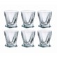 BOHEMIA QUADRO SZKLANKA WHISKY 340 KPL 6szt