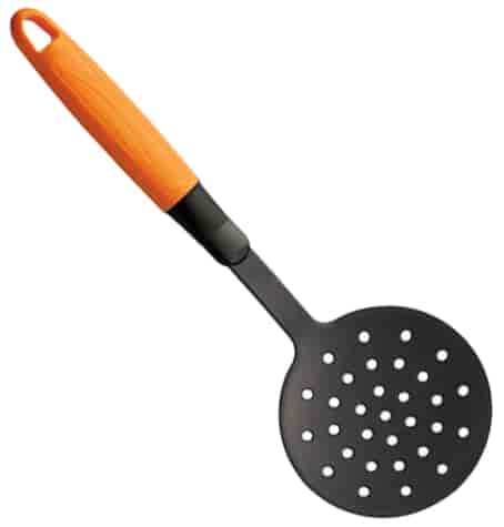 HAPPY POMARAŃCZOWE ŁYŻKA CEDZAK NYLONOWY