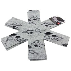 PODKŁADKA FILCOWA GWIAZDA KPL 2szt 38,5cm 22277045