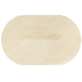MATA DEKORA NA STÓŁ OWAL 43x28cm KREMOWY
