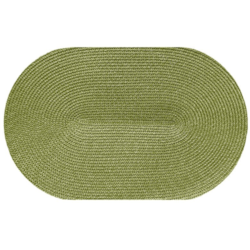 MATA DEKORA NA STÓŁ OWAL 43x28cm OLIWKOWY
