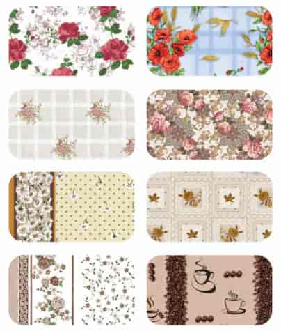 SINTA CERATA NA WŁÓKNINIE 138cm OKRĄGŁA