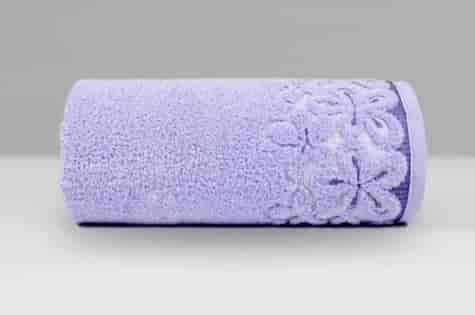 BELLA RĘCZNIK 30x50 LAWENDOWY 450