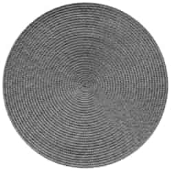 MATA DEKORA NA STÓŁ OKRĄGŁA 36cm POPIELATY