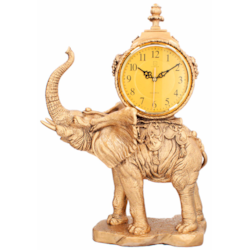 ZEGAR KOMINKOWY SŁOŃ Z5527G h-49cm
