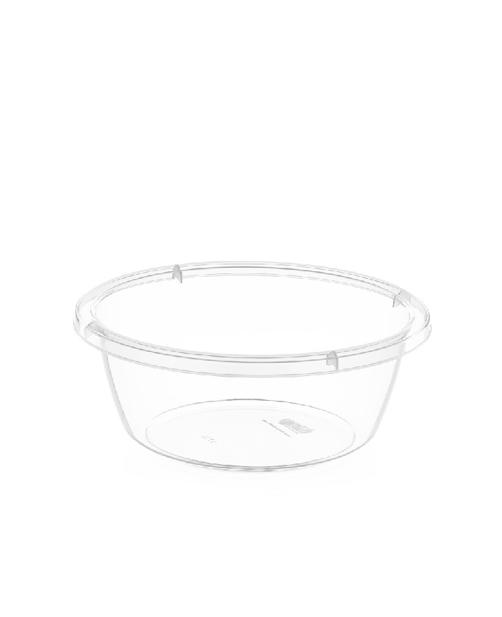 DUNYA MISKA OKRĄGŁA TRANSPARENT  2,7l 10333