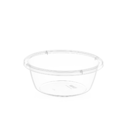 DUNYA MISKA OKRĄGŁA TRANSPARENT  4,5l 10334