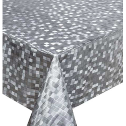 METALICO CERATA OBRUS TKANINA 140 SX-6190C SREBRO