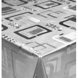 METALICO CERATA OBRUS TKANINA 140 SX-6153C SREBRO