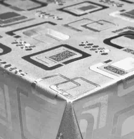 METALICO CERATA OBRUS TKANINA 140 SX-6153C SREBRO