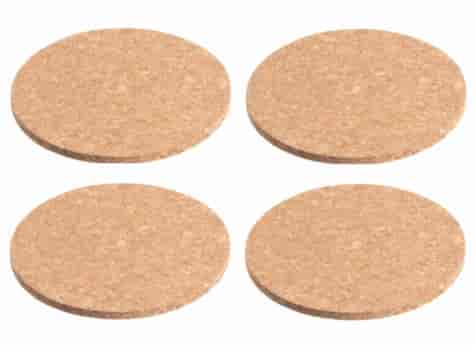 CORK PODKŁADKA KORKOWA KOŁO KPL 4szt 10cm 24500212