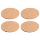 CORK PODKŁADKA KORKOWA KOŁO KPL 4szt 10cm 24500212