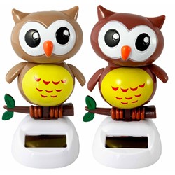 FIGURKA SOLARNA SOWA JUS-1074
