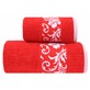 GLAMOUR RĘCZNIK 50x90 CZERWONY 450