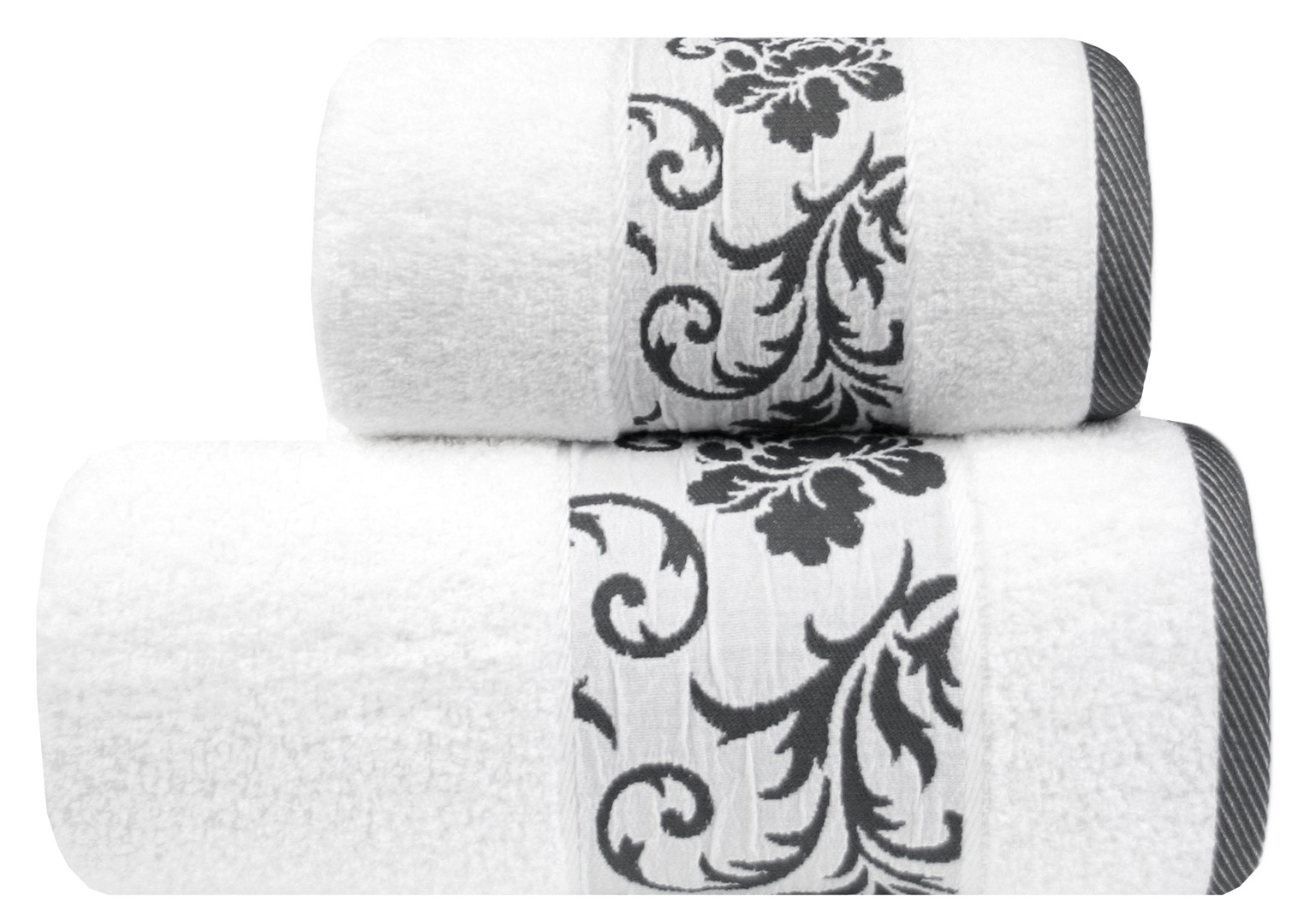 GLAMOUR RĘCZNIK 70x140 BIAŁY 450