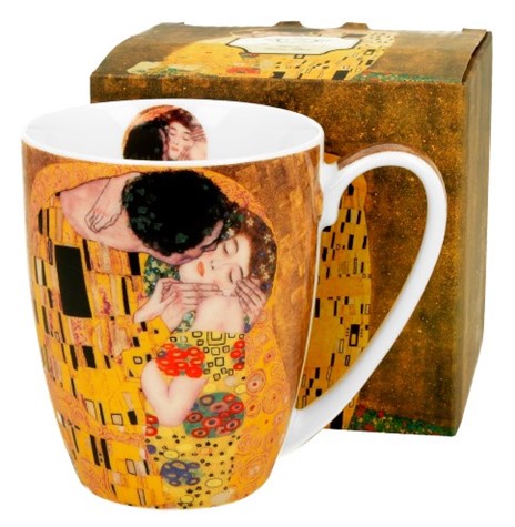 GUSTAV KLIMT THE KISS KUBEK W PUDEŁKU 380ml