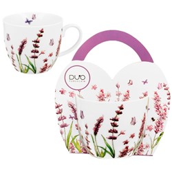 CLASSIC LAVENDER KUBEK 460ml + OPAKOWANIE Z RĄCZKĄ