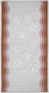 FLORA OCEAN RĘCZNIK 70x140 08 BRĄZOWY 380