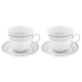 FRANCESCA KOMPLET FILIŻANEK 2+2 220ml TR-1712SA