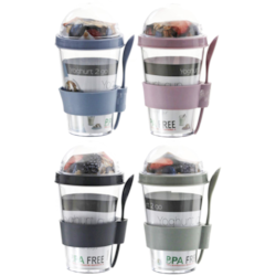 POJEMNIK NA JOGURT + ŁYŻECZKA 300ml 24531918