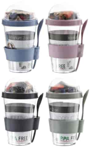 POJEMNIK NA JOGURT + ŁYŻECZKA 300ml 24531918