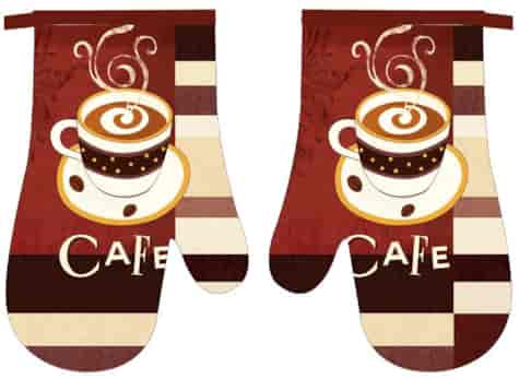 RĘKAWICE KUCHENNE MAGNES KPL 2szt COFFEE FS40