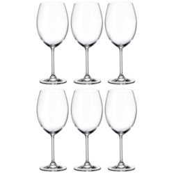 BOHEMIA COLIBRI GASTRO KIELISZEK WINO 580 6szt