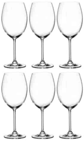 BOHEMIA COLIBRI GASTRO KIELISZEK WINO 580 6szt