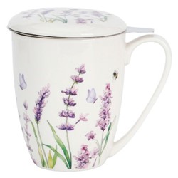 CLASSIC LAVENDER KUBEK ZAPARZACZ W PUDEŁKU 380ml