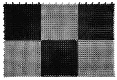 WYCIERACZKA TRAWA SKŁADANA 6EL 37x56cm POPIELATY