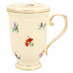 ENGLAND CREAM KUBEK ZAPARZACZ NA STOPCE 450ml