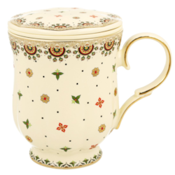 CASABLANCA CREAM KUBEK ZAPARZACZ NA STOPCE 450ml