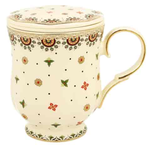 CASABLANCA CREAM KUBEK ZAPARZACZ NA STOPCE 450ml