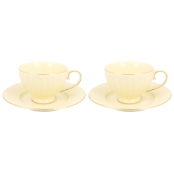 NINA CREAM KOMPLET FILIŻANEK 2+2 220ml