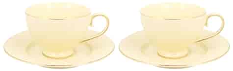 NINA CREAM KOMPLET FILIŻANEK 2+2 220ml