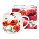 CLASSIC POPPIES KUBEK BARYŁKA W PUDEŁKU 430ml