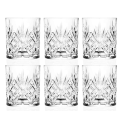 RCR MELODIA SZKLANKA WHISKY 340 6szt