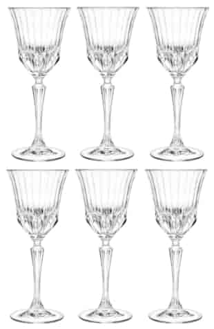 RCR ADAGIO KIELISZEK WINO 220 6szt