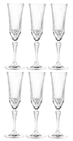 RCR ADAGIO KIELISZEK SZAMPAN 180 6szt