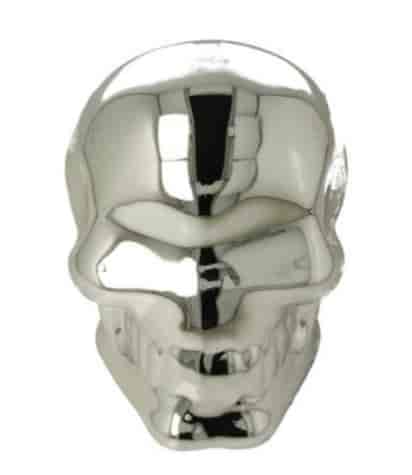 CZASZKA SREBRNA SKARBONKA 10cm