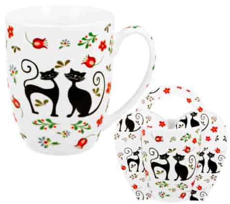 KOTY ETNO CR KUBEK 360ml + OPAKOWANIE Z RĄCZKĄ