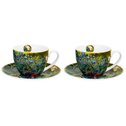 IRISES KOMPLET FILIŻANEK 2+2 250ml