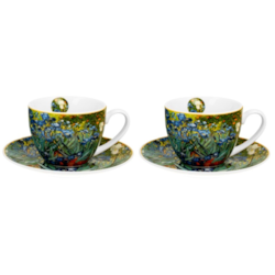 IRISES KOMPLET FILIŻANEK 2+2 250ml