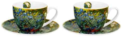 IRISES KOMPLET FILIŻANEK 2+2 250ml