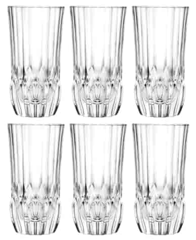 RCR ADAGIO SZKLANKA WYSOKA 400 6szt