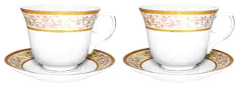FRANCESCA KOMPLET FILIŻANEK 2+2 220ml TR-1847G